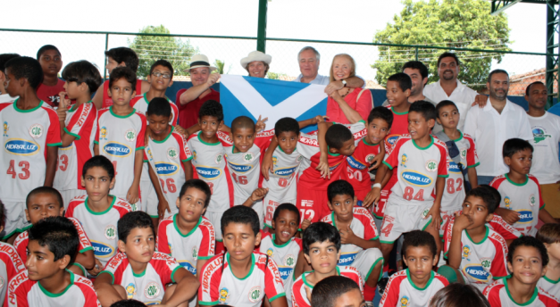 Inauguration of the new Sport & Cultural Centre, November 2010